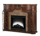 AICO Windsor Court Fireplace without Insert in Vintage Fruitwood image