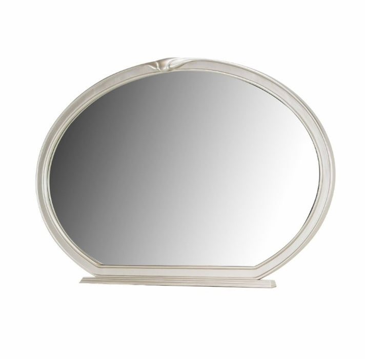 AICO Camden Court Mirror in Pearl image