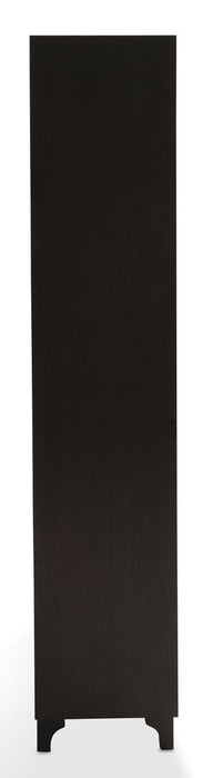 Aico 21 Cosmopolitan Curio Side Cabinet in Orange/Umber