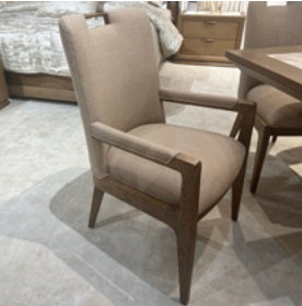 AICO Furniture Portrait Arm Chair in Sienna Brown image