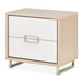 AICO Furniture Palm Gate Nightstand in Clay image