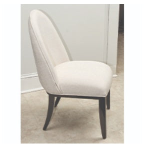 AICO Furniture Tuxedo Side Chair (Set of 2) in Piano Keyboard image