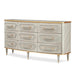 AICO Furniture St.Charles Dresser in Dove Gray image