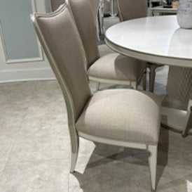 AICO Furniture La Marisia Side Chair (Se of 2) in Creamy Pearl image
