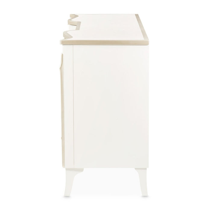 AICO Furniture La Marisia Dresser in Creamy Pearl