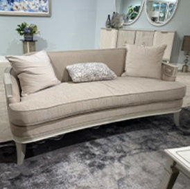AICO Furniture La Marisia Loveseat Tranquil in Light Champagne image