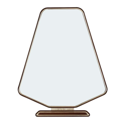 AICO Furniture Houston Vanity Mirror in Walnut image