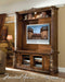 Villa Valencia Entertainment Wall in Chestnut- Base Only image