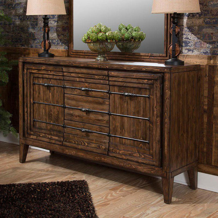 Carrollton Sideboard in Rustic Ranch