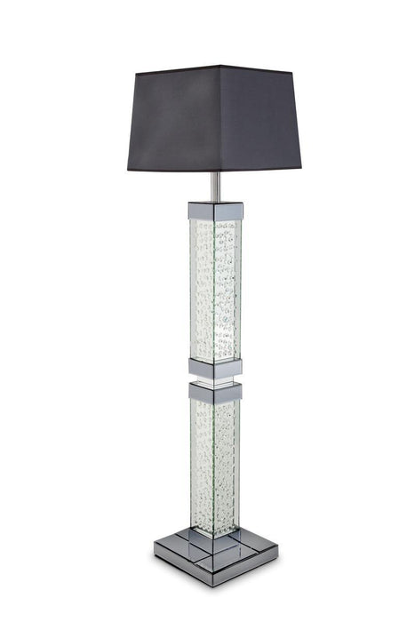 Montreal Slender Table Floor Lamp w/Crystal Accents