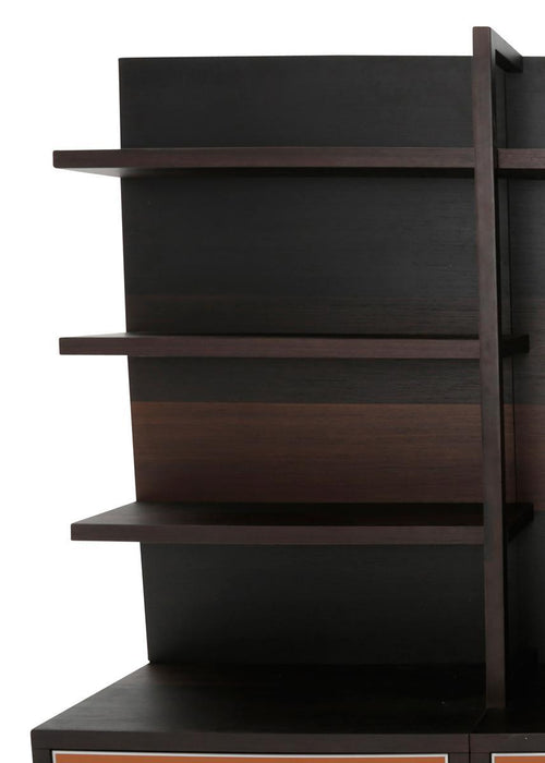 21 Cosmopolitan Left Entertainment Top in Umber