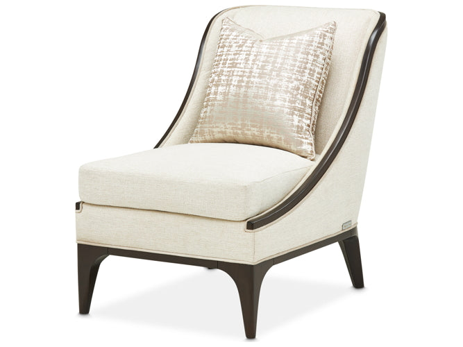 AICO Paris Chic Chair Cremini in Espresso image