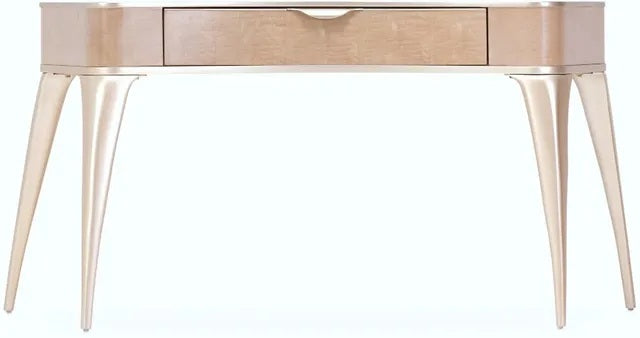 AICO Malibu Crest Vanity/Writing Desk in Blush