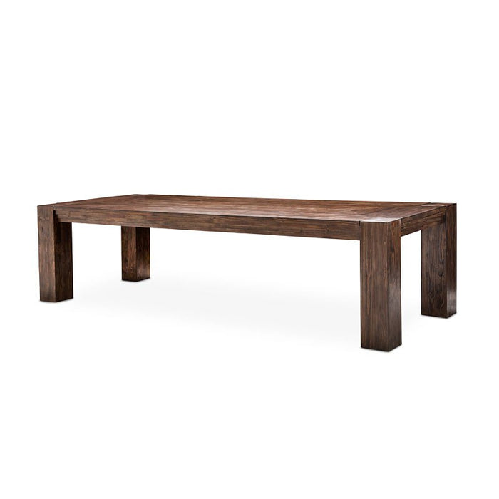 Aico Carrollton Rectangular Dining Table in Rustic Ranch KI-CRLN000-407 image