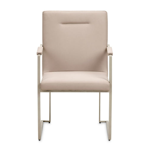 AICO Marin Arm Chair (Set of 2) in Greige image
