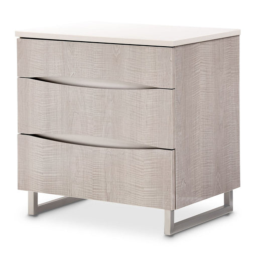 AICO Marin Nightstand in Greige image