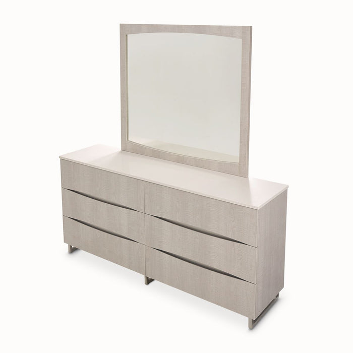 AICO Marin Dresser in Greige