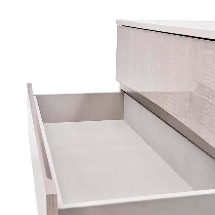 AICO Marin 6-Drawer Chest in Greige