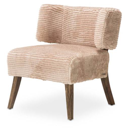 AICO Furniture A La Carte HalfMoon Curved Back Chair in Boardwalk image