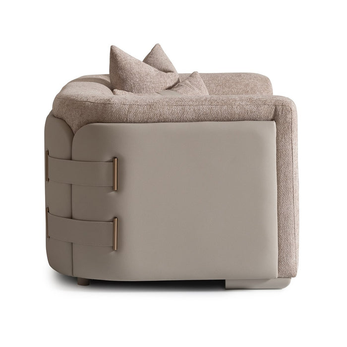 AICO Canberra Chair 1/2 in Brown