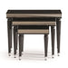 AICO La Francaise Nesting Tables in Black Ice image