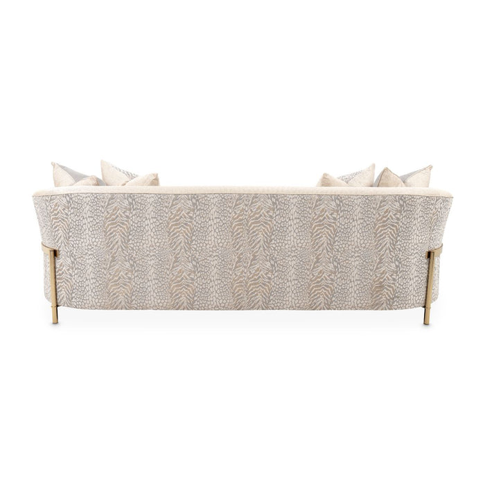 AICO Lisbon Sofa in Opal Gold