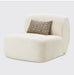 AICO Furniture Le Montreaux Armless Chair in Gardenia image