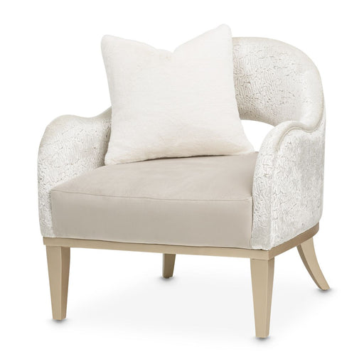 AICO Yvette Accent Chair in Porcini Medium Champagne image