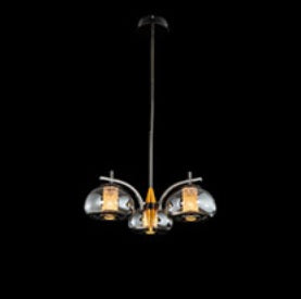 AICO Furniture Lighting Ember 3 Light LED Chandelier image