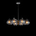 AICO Furniture Lighting Ember 8 Light LED Chandelier image