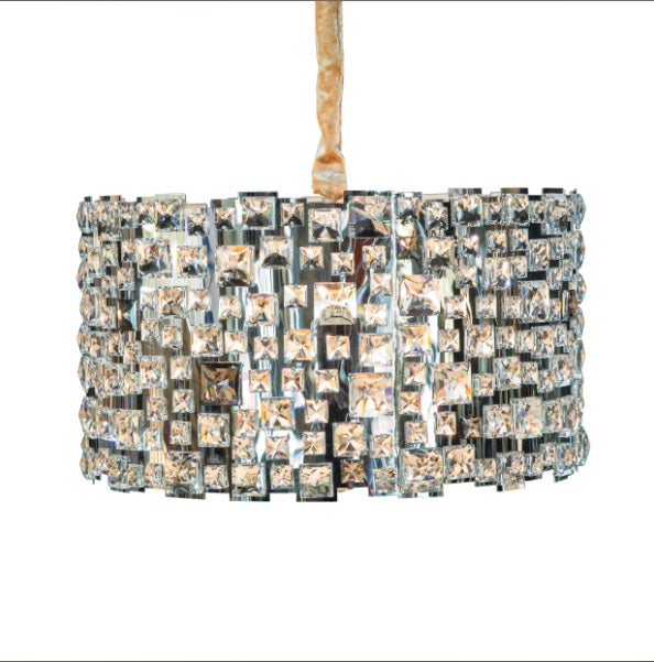 AICO Furniture Lighting Facets 6 Light Chandelier image