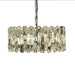 AICO Furniture Lighting Baguette 8 Light Chandelier in Clear image