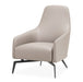 AICO Furniture Mia Bella Bergamo Accent Chair in Stainless Steel image