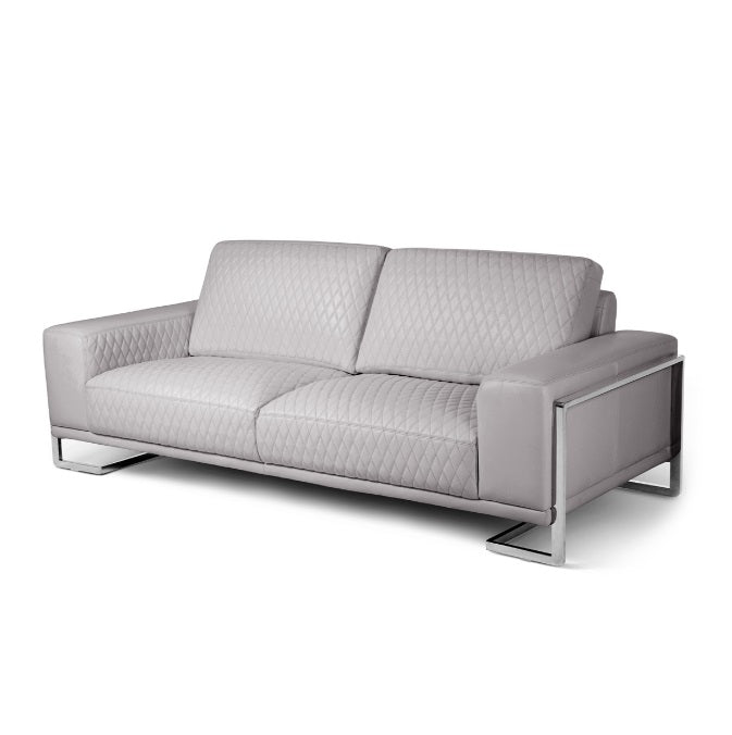 AICO Furniture Mia Bella Gianna Sofa in Light Gray image