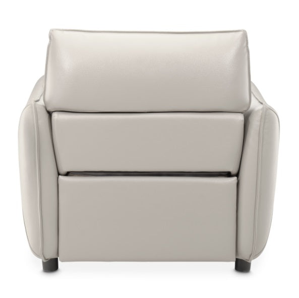 AICO Furniture Verona Matching Chair in Light Gray