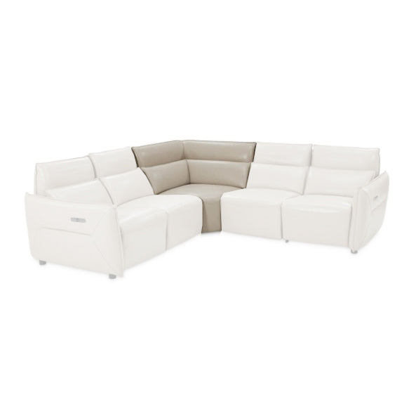 AICO Furniture Verona Corner Wedge in Light Gray image