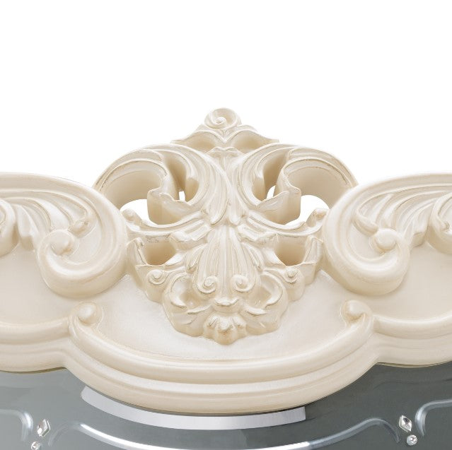 AICO Lavelle Sideboard Mirror in Classic Pearl