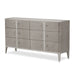 AICO Lanterna Dresser in Silver Mist image