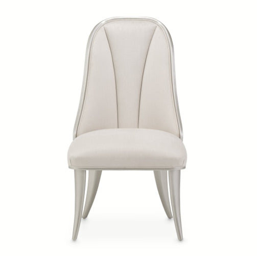 AICO Furniture Penthouse Side Chair (Set of 2) in Ash Gray