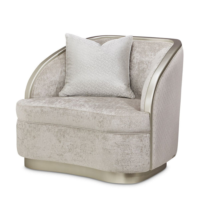 AICO Lanna Matching Chair in Storm Silver Mist
