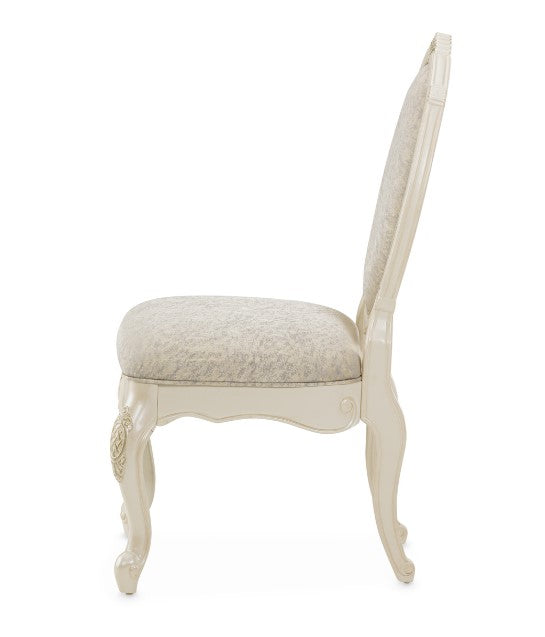 AICO Lavelle Side Chair in Classic Pearl (Set of 2)