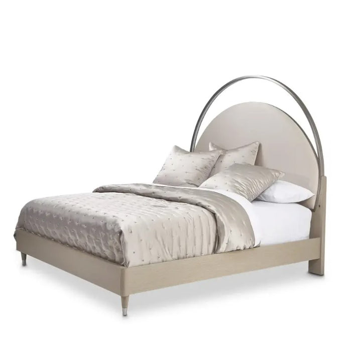 AICO Eclipse Queen Upholstered Bed in Moonlight image